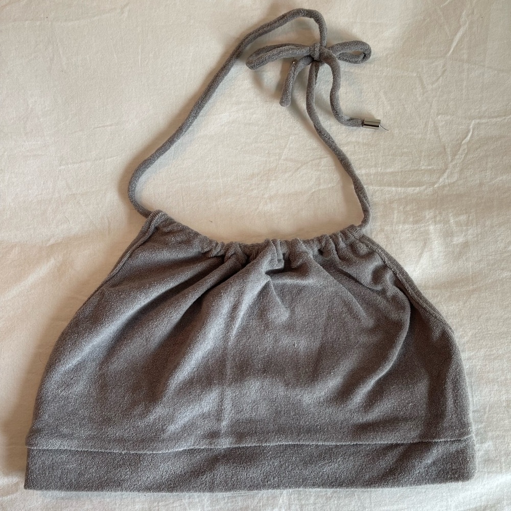 better be Terry cloth Crop Top